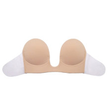 Sutiã adesivo de silicone feminino push up No U Plunge Freebra